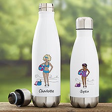 philoSophies® Summer Personalized Insulated Water Bottle  - 41153