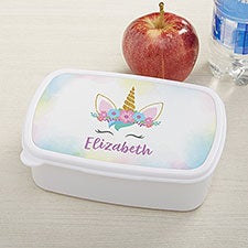 Unicorn Personalized Lunch Box  - 41358