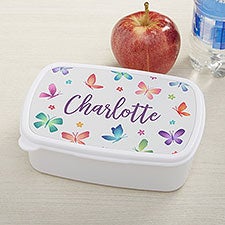 Watercolor Brights Personalized Lunch Box  - 41359