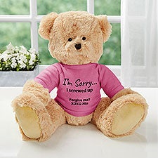 Im Sorry… Personalized Teddy Bear - 41380