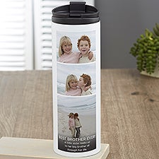 Photo Expression For Him Personalized 16 oz. Travel Tumbler  - 41418