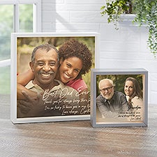 Photo Expression For Him Personalized LED Light Shadow Box  - 41424