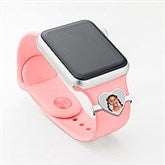 Personalized Smart Watch Photo Heart Charm  - 41456D