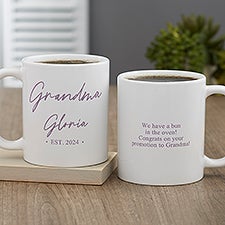 Grandma & Grandpa Established Personalized Coffee Mug - 41465