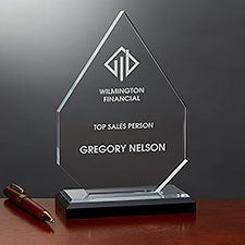 Personalized Logo Acrylic Diamond Award  - 41499