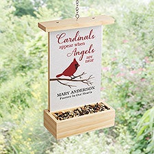Cardinal Memorial Personalized Bird Feeder  - 41503