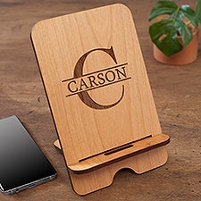 Namely Yours Personalized Wooden Phone Stand - 41556