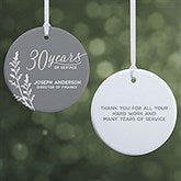 Retirement Personalized Ornament - 41636