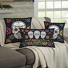 Day of the Dead Personalized Throw Pillows - 41643