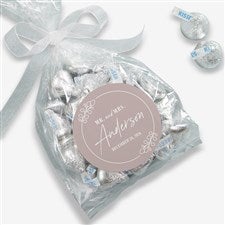 Botanical Wedding Personalized Wedding Favor Stickers - 41661