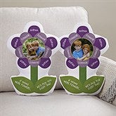 Personalized Photo Throw Pillow - Mom