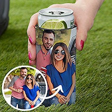 Cartoon Yourself Photo Slim Can Cooler  - 41745