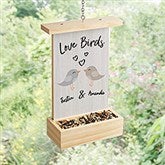 Personalized Bird Feeder - Love Birds - 41790