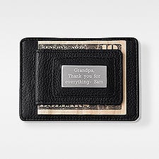 Grandpa Engraved Wallet and Money Clip Duo - 41842