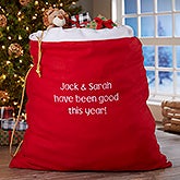Personalized Santa Toy Sack - 4200