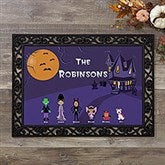 Personalized Door Mat - Halloween Character Collection - 4204