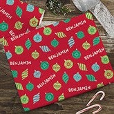 Retro Ornament Personalized Wrapping Paper - 42417