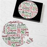 Holiday Repeating Name Personalized Puzzle - 42475