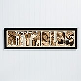 Personalized Name Photo Collage Frame - 4249