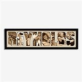 Personalized Name Photo Collage Frame - 4249