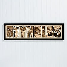 Personalized Name Photo Collage Frame - 4249