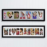 Personalized Name Photo Collage Frame - Loving Them - 4251