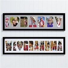 Personalized Name Photo Collage Frame - Loving Them - 4251