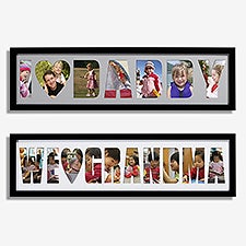 Personalized Name Photo Collage Frame - Loving Them - 4251