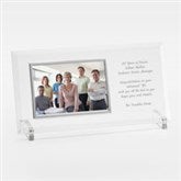 Engraved Retirement Message Glass Horizontal Picture Frame  - 42565