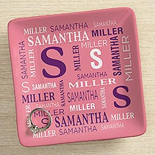 Notable Name Personalized Ring Dish  - 42950