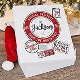 North Pole Delivery Personalized Keepsake Box - 42990