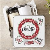 North Pole Delivery Personalized Christmas Metal Tin - 42993