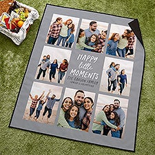 Happy Little Moments Personalized Picnic Blanket  - 43004