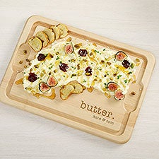 Write Your Own Personalized Hardwood Butter Board - 43157