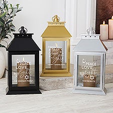Hanukkah Words Personalized Decorative Candle Lantern - 43187