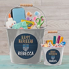 Hanukkah Personalized Treat Bucket - 43188