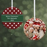 Christmas Custom Pattern Personalized Ornament  - 43210