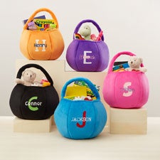 Playful Name Embroidered Plush Treat Bag - 43284