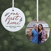 Our First Home Personalized Christmas Ornaments - 43303