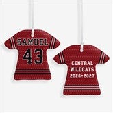 Sports Jersey Personalized T-Shirt Ornaments - 43308