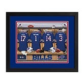Buffalo Bills NFL Personalized Locker Room Print - 43354D