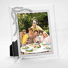 Engraved Silver Photo Frame Album - Personalized Free