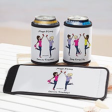 Cheers to Friendship philoSophies® Personalized Can  Bottle Wrap  - 43719