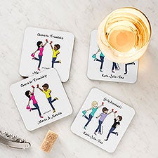 Cheers to Friendship philoSophies® Personalized Coaster - 43722