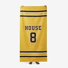 Sports Jersey Personalized Beach Towel  - 43726