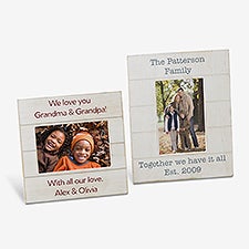 Write Your Own Personalized Shiplap Picture Frame  - 43867