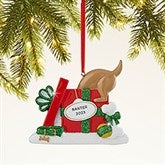 Dog Present Personalized Ornament - 43949
