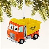 Dump Truck Personalized Ornament - 43950