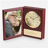 Personalized for Dad Large Book Clock - 44016