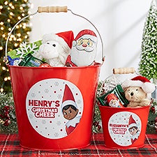 The Elf on the Shelf Personalized Metal Buckets - 44043